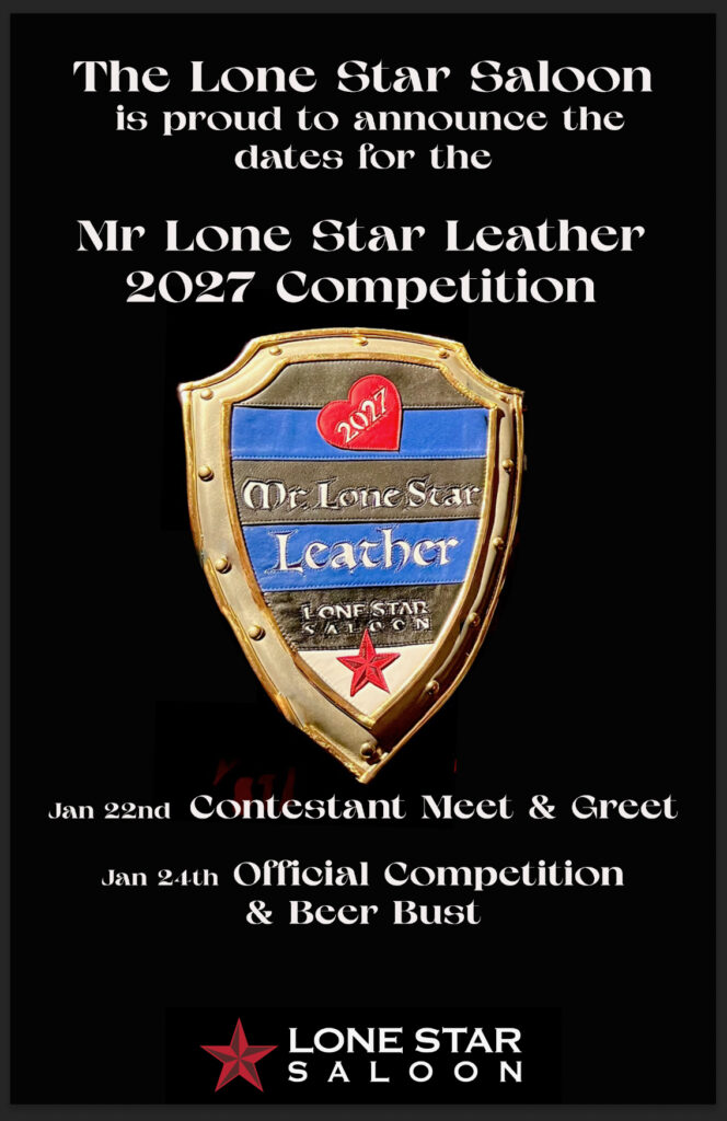 Mr Lone Star Leather 2027